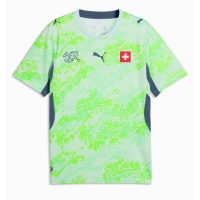 Camiseta Suiza Segunda Equipación Replica Mundial 2026 mangas cortas